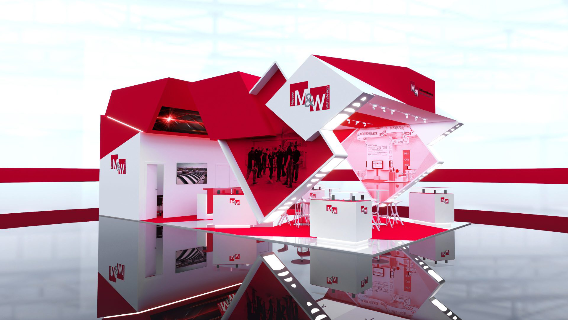 digitaler Messestand von MW Messe- und Wohndesign GmbH